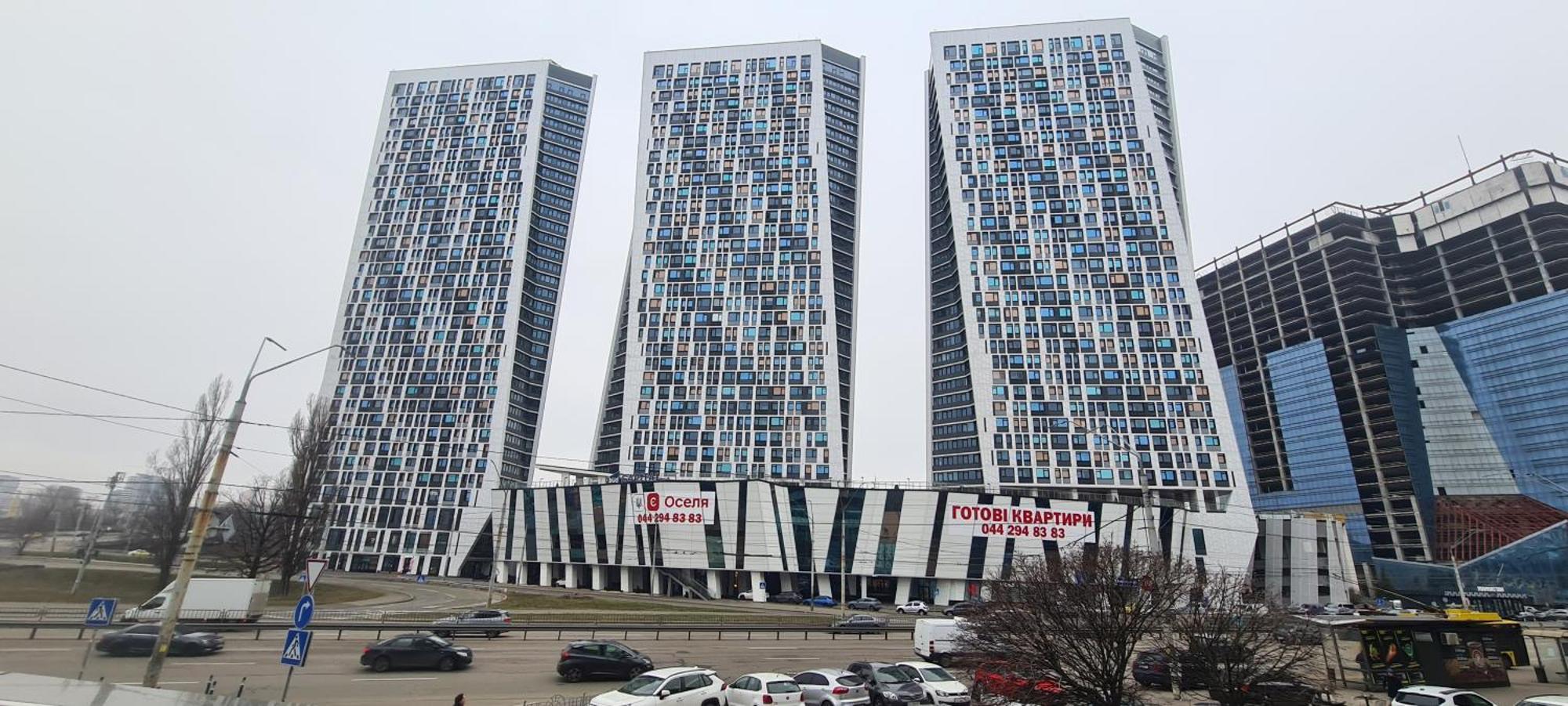 Жк"Манхэттен"На Берестейском Проспекте Kiev Luaran gambar
